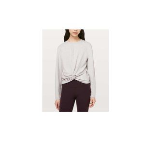 lululemon athletica Gray Long Sleeve Top